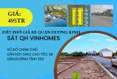 BÁN LÔ ĐẤT GIÁ 495TR GẦN ĐƯỜNG TỈNH 402 DƯƠNG KINH HP