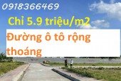 Bán đất nền ven thành phố Thái Bình giá 5.9 tr/m2, giá gốc 9 tr/m2