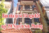 Chính chủ bán nhà 4 tầng tại Nguyễn Sơn, Phường Bồ Đề, Long Biên, Hà Nội