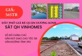 Cần tiền bán nhanh lô đất sổ đỏ giá rẻ gần Vinhomes Dương Kinh