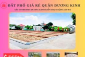 Chính chủ cần bán lô góc 2 mặt thoáng nằm trên mặt trục phố phường Hòa Nghĩa quận Dương Kinh HP. giá chỉ 565tr/lô, bao phí sang tên