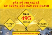 Bán 2 lô đất đô thị sát trường học,chợ TT hành chính Phường Hòa Nghĩa Q.Dương Kinh giá chỉ 495tr