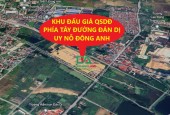 ĐẤT ĐẤU GIÁ PHÍA TÂY ĐƯỜNG ĐẢN DỊ XÃ UY NỖ HUYỆN ĐÔNG ANH