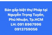 Chính chủ cần bán biệt thự kiểu Pháp tại đường Nguyễn Trọng Tuyển, phường 10, quận Phú Nhuận, Tp.HCM