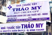 CẦN SANG NHƯỢNG LẠI CỬA HÀNG THUỐC ĐỊA CHỈ; 25 Nguyễn Xuân Ôn, Phường 2, Bình Thạnh