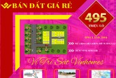 Chính chủ cần bán lô đất đường rất to có bãi đỗ xe rộng 200m2. ngay trung tâm phường Hòa Nghĩa, dân cư đông đuc. Giá rẻ 495Tr/Lô