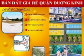 Bán nhanh lô đất đẹp quận Dương Kinh giá chỉ 495tr/lô, xung quanh dân cư đông đúc, điện cao áp, có bãi đỗ xe rất rộng.