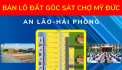 Bán lô đất rộng 75m2 giá chỉ 399tr/lô gần ngay trường học cấp 2 Mỹ Đức, An Lão, Hải Phòng.