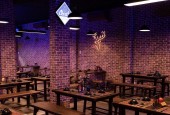 Cho thuê hoặc sang quán Beer Garden 220m2 tầng 2 mặt tiền Trần Não