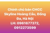 Chính chủ cần bán CHCC Skyline 36 Hoàng Cầu, Đống Đa, Hà Nội