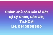 Bán Lô Đất Đường Xương Cá Số (1 va 2) Bên xã Lý Nhơn huyện Cần Giờ TPHCM Giá Đầu Tư