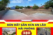 Bán lô đất sổ đỏ giá chỉ 380tr/lô nằm gần 2 CCN lớn của An Lão và Tiên Lãng Hải Phòng.