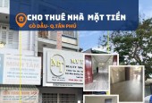 Cho thuê nhà Mặt Tiền Gò Dầu 64m2, 2 Lầu,15 triệu