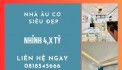 NHÀ ĐẸP GẦN PHỐ GHI TÀM TÂY HỒ HÀ NỘI GIÁ 4.8 TỶ DT 39.5M2 3 NGỦ + FU  NỘI THẤT .