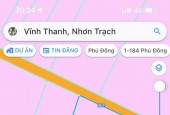 Bán đất vườn Nhơn Trạch DT 1500 M2  xã Vĩnh Thanh Nhơn Trạch