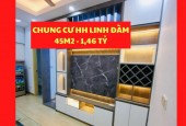 Bán căn hộ chung cư HH Linh Đàm - 45m2, 2PN - Giá 1,46 Tỷ (Có TL)