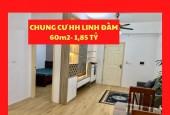 Bán căn hộ chung cư HH4 Linh Đàm FULL NỘI THẤT ĐẸP - Ở NGAY -  60m2 - Giá 1,85 tỷ (Có TL)