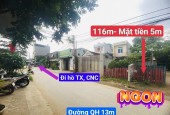 BÁN 116M ĐẤT MẶT ĐƯỜNG TÂN XÃ THẠCH THẤT HÒA LẠC SÁT NGÃ TƯ RA CHỢ TÂN XÃ. CÁCH HỒ 500M