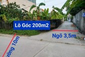 lô góc 2 mặt tiền sát đường nhựa áp phan máng 7,giá nhỉnh 10tr/1m.