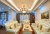 Hơn 40 Tỷ, Biệt Thự Vip Cầu Giấy - Phố Trung Kính, 160m x  4 tầng x mặt tiền 13m.