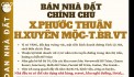 [BÁN ĐẤT CHÍNH CHỦ] XUYÊN BÀ RỊA VŨNG TÀU