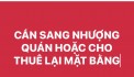 CẦN SANG NHƯỢNG LẠI QUÁN ĂN HOẶC CHO THUÊ LẠI MẶT BẰNG TẠI VĨNH PHÚC