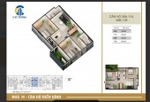 Tài chinh 1.1 tỷ 3 ngủ 2 vệ sinh S70m2 cách Trung tâm TP Bắc Ninh 10 phút lái xe