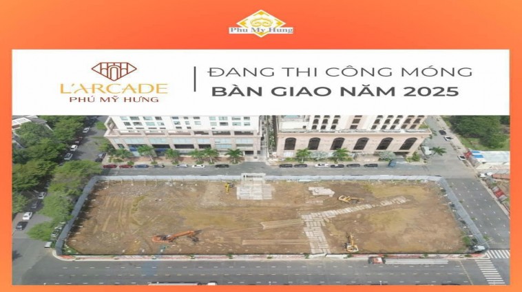 Cập nhật giỏ hàng và chính sách ưu đãi T8/2024 dự án Phú Mỹ Hưng L'arcade. Mua trực tiếp chủ đầu tư gọi ngay 0902328695