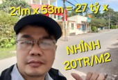 Bán Đất tặng Xưởng 1168m2 có 27 tỷ x Bùi Công Trừng Hóc Môn TPHCM