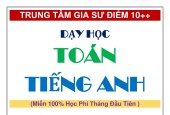 CHƯƠNG TRÌNH TIẾNG ANH CHO BÉ DỊP HÈ