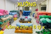 Bán Xưởng 5 tầng 128m2 có 6 tỷ x Lê Văn Khương Quận 12 TPHCM