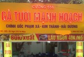 CẦN SANG NHƯỢNG NHÀ HÀNG QUÁN ĂN TẠI HÀ NỘI Tại phố Tô hiệu - Cầu Giấy - Hà Nội