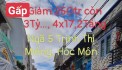 [GẤP]giảm 250Tr_giá Rẻ còn 3TỶ...Nhà (4x17) 2 TẦNG,.Ngay ngã 5 TRỊNH THỊ MIẾNG,Hẻm XeTải THÔNG, Hóc Môn