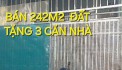 Bán Đất tặng 3 Căn Nhà 242m2 có 7 tỷ x Tân Thới Hiệp Quận 12 TP.HCM