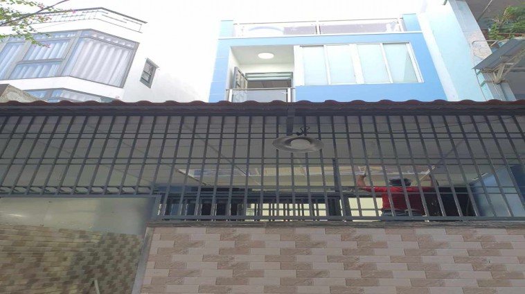 Nhà 3 lầu Bùi Minh Trực, phường 5, Q.8, gần chợ sáng, Giá 5   tỷ 960 , Sổ hồng sẵn
