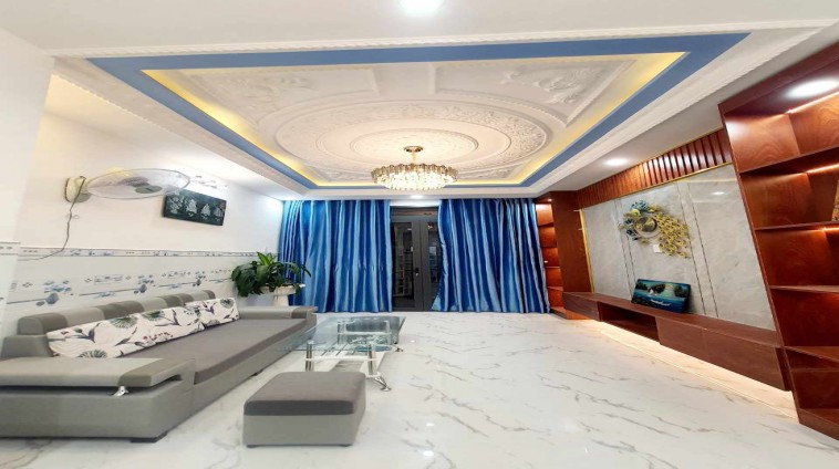 Nhà mới đường Phạm Thế Hiển  P5, Quận 8 , nội thất đầy đủ, giá 4.450 tỷ