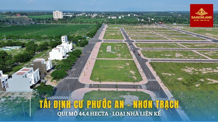 Saigonland nhượng lại suất chính khu Tái Định Cư Phước An mặt tiền đường N29