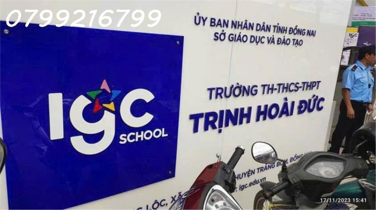 Đất nền Đồng Nai sát QL1A sổ riêng thổ cư 1 sẹc QL1A trọn sổ 1 tỷ 150 . Hỗ trợ vay 3 bên , lh 0799 216 799 em Trinh.