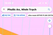 Cần Bán thửa đất vườn Nhơn Trạch xã Phước An diện tích 4000m2