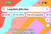 Bán đất P.Long Bình, sát KCN AMATA, đường nhựa 6m chỉ 1ty950