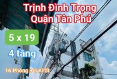 CHDV gần 100 tr/ th, HXH Gần Âu Cơ Tân Phú - 93m2 - 19 ph, hơn 12 tỷ