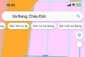 E cần bán lô này ở đội 1 xà bang huyện châu đức BRVT, cách quốc lộ 56 700m