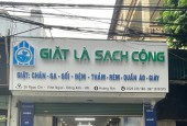 SANG NHƯỢNG QUÁN GIẶT LÀ SẠCH CỘNG Quán có lượng khách ổn định, đầy đủ đồ, vào làm được luôn