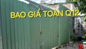 Bao giá Q12 - 118m2 Đất 5,1 x 24,5 có 3,6 tỷ Thạnh Xuân Quận 12 TPHCM