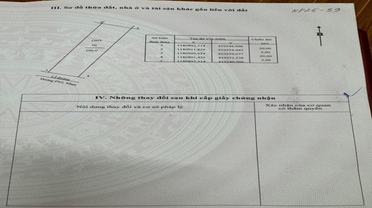 Saigonland  Cần bán nền Nhà Phố 100m2 sẵn sổ hồng riêng tại dự án XDHN Nhơn Trạch Đồng Nai