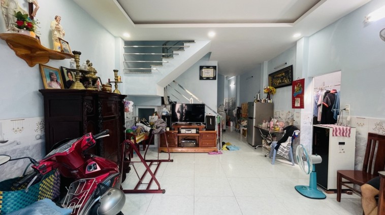 KHÔNG CÓ CƠ HỘI THỨ 2, NGUYỄN VĂN KHỐI, QUẬN GÒ VẤP, HẺM Ô TÔ THÔNG, 62M2, 3 TẦNG BTCT MỚI ĐẸP 6PN. 5.9 TỶ.