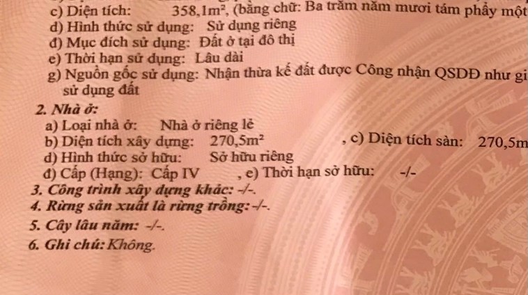 CHÍNH CHỦ CẦN BÁN CẦN BÁN NHANH ĐẤT & NHÀ MẶT TIỀN ĐƯỜNG HẢI PHÒNG