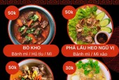 Ý Quán - Bò Kho Gia Truyền & Phá Lấu - Căn Tin Yết Kiêu cổng sau sở thú ngay chân cầu Thị Nghè hồ bơi Yết Kiêu