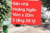 Bán nhà xe container 320m2 Hoàng Ngân phường 16 quận 8 giá chỉ 26,5  tỷ