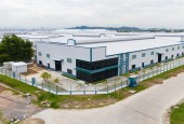 nhà xưởng sản xuất KCN hiện đại, thu hút nhiều DN NN, kết cấu kiên cố an toàn SX lâu dài